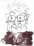 Keith Waite self-caricature Image.