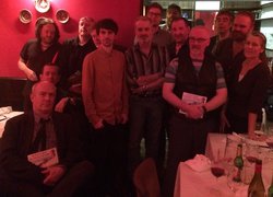 Cartoonists Dinner for the Launch of Britain's Best Political Cartoons 2017